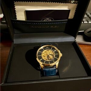 Porsamo Bleu Gold and Blue Men's Watch